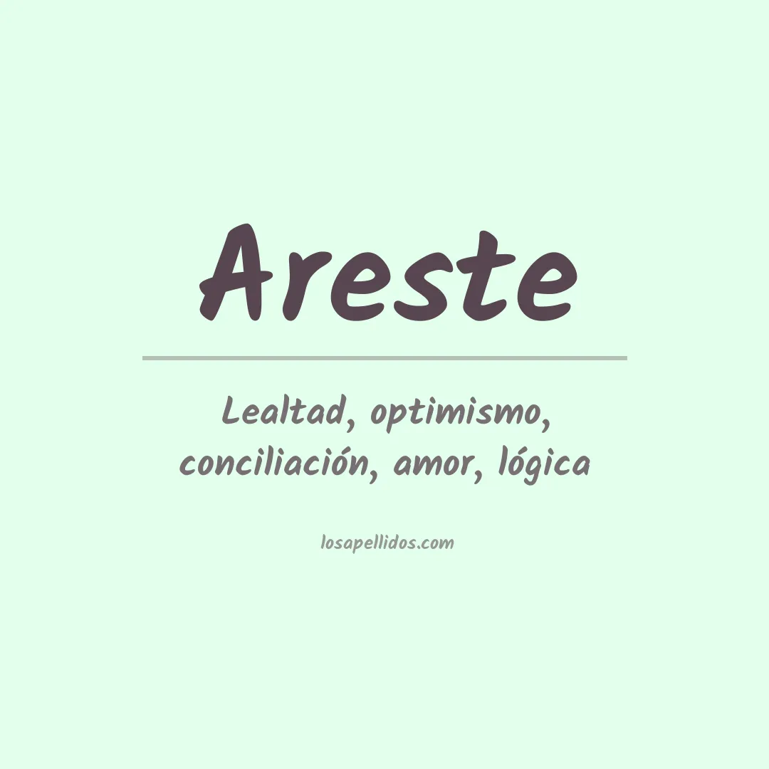 Apellido Areste