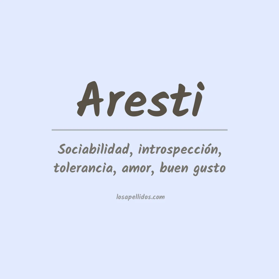 Apellido Aresti