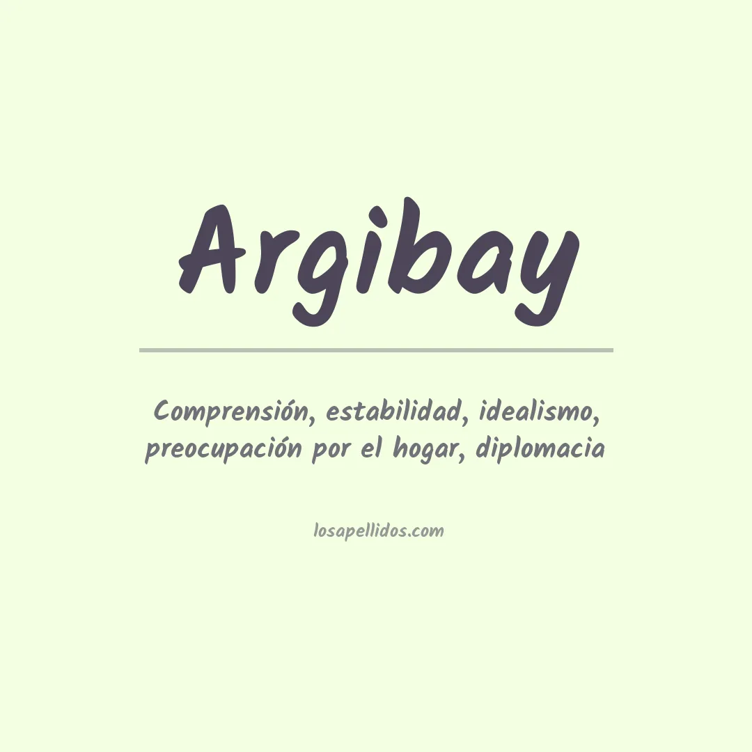 Apellido Argibay