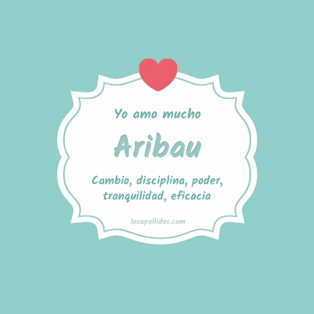 Yo amo mucho Aribau