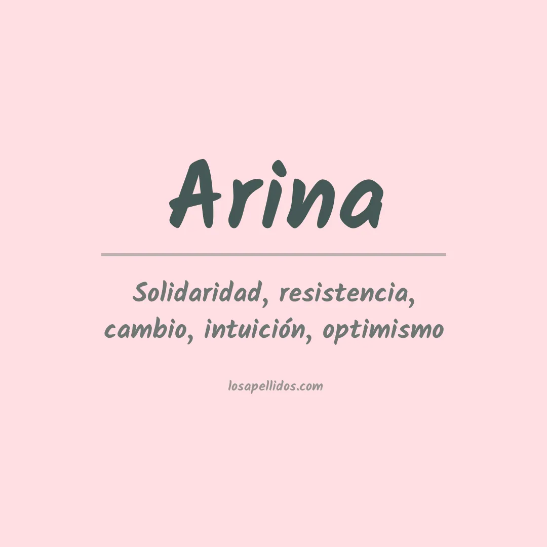 Apellido Arina