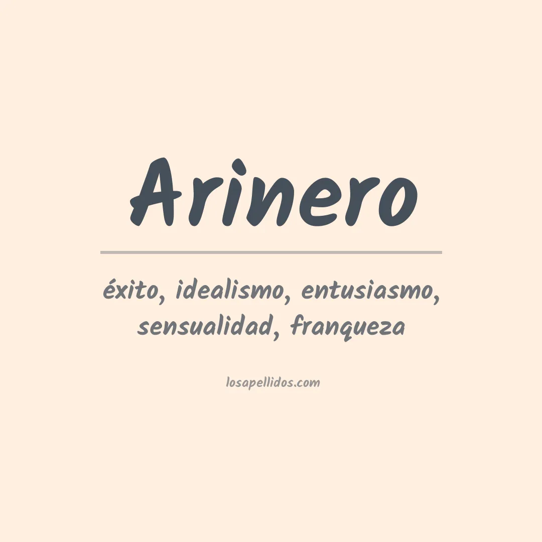 Apellido Arinero