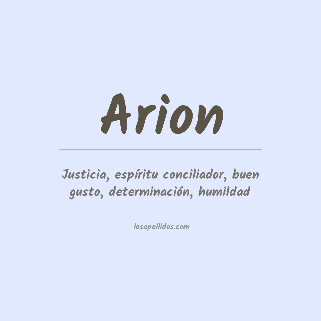 Apellido Arion