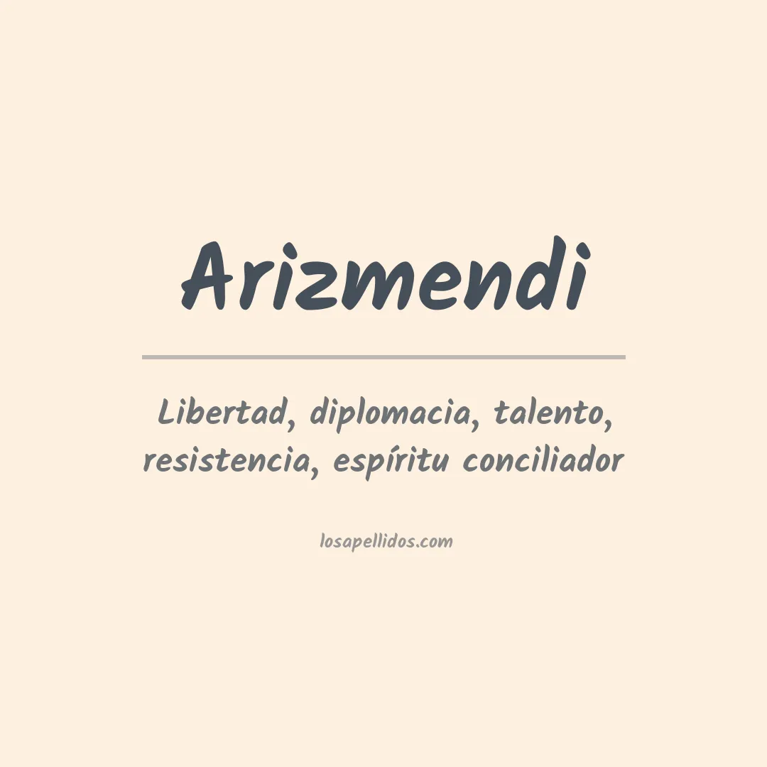 Apellido Arizmendi