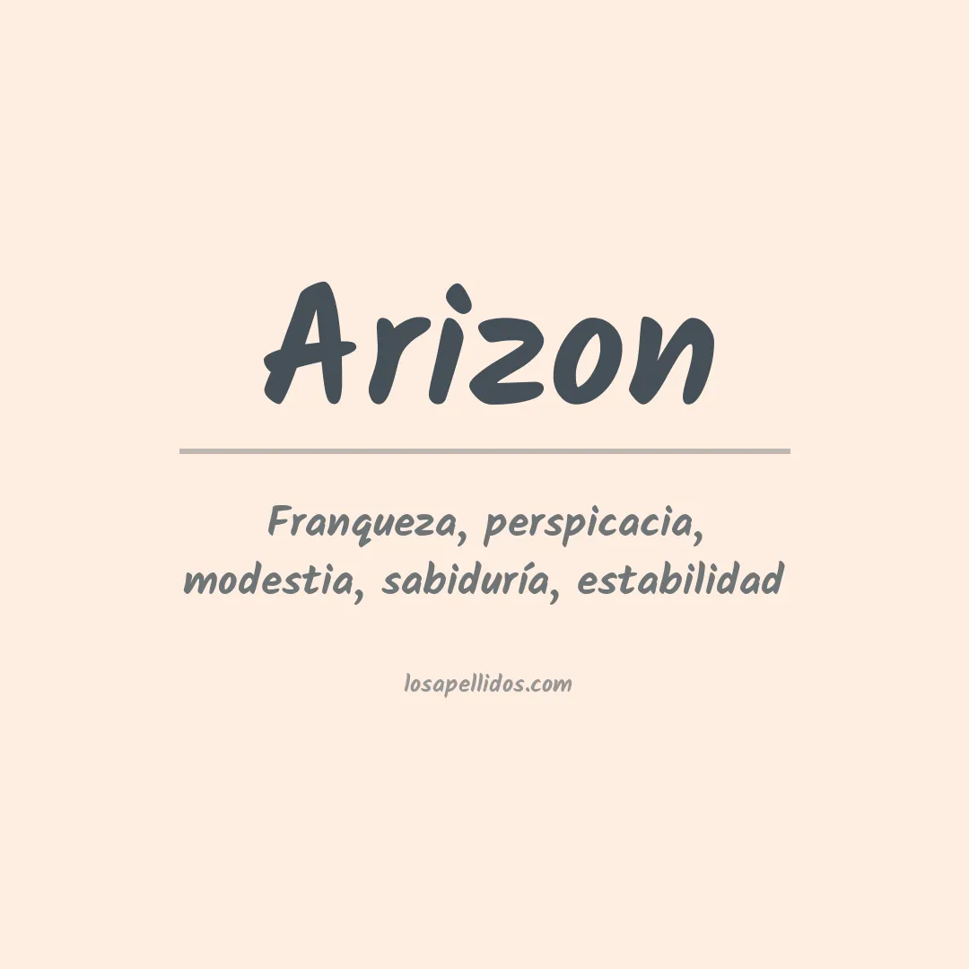 Apellido Arizon