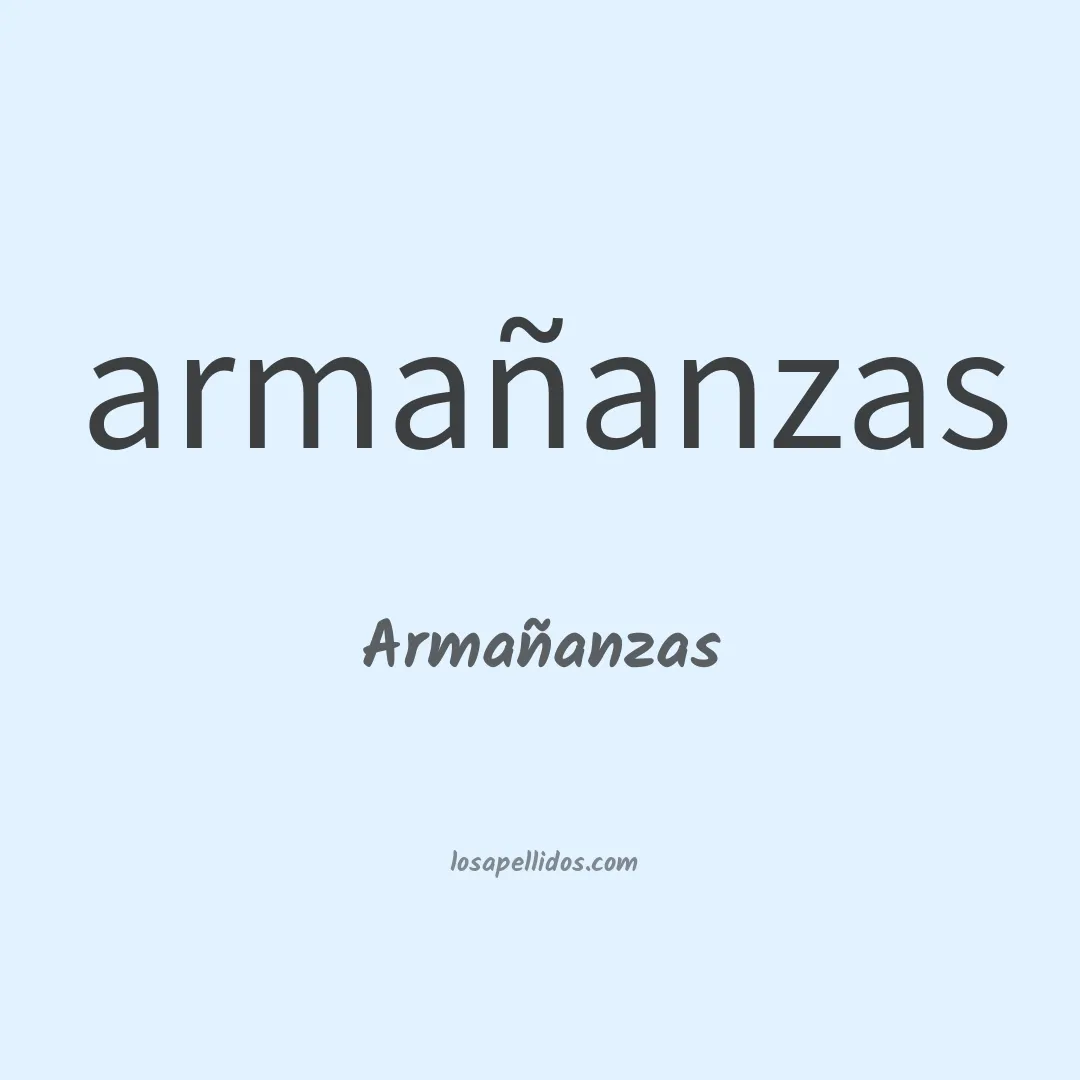 Armañanzas en chino