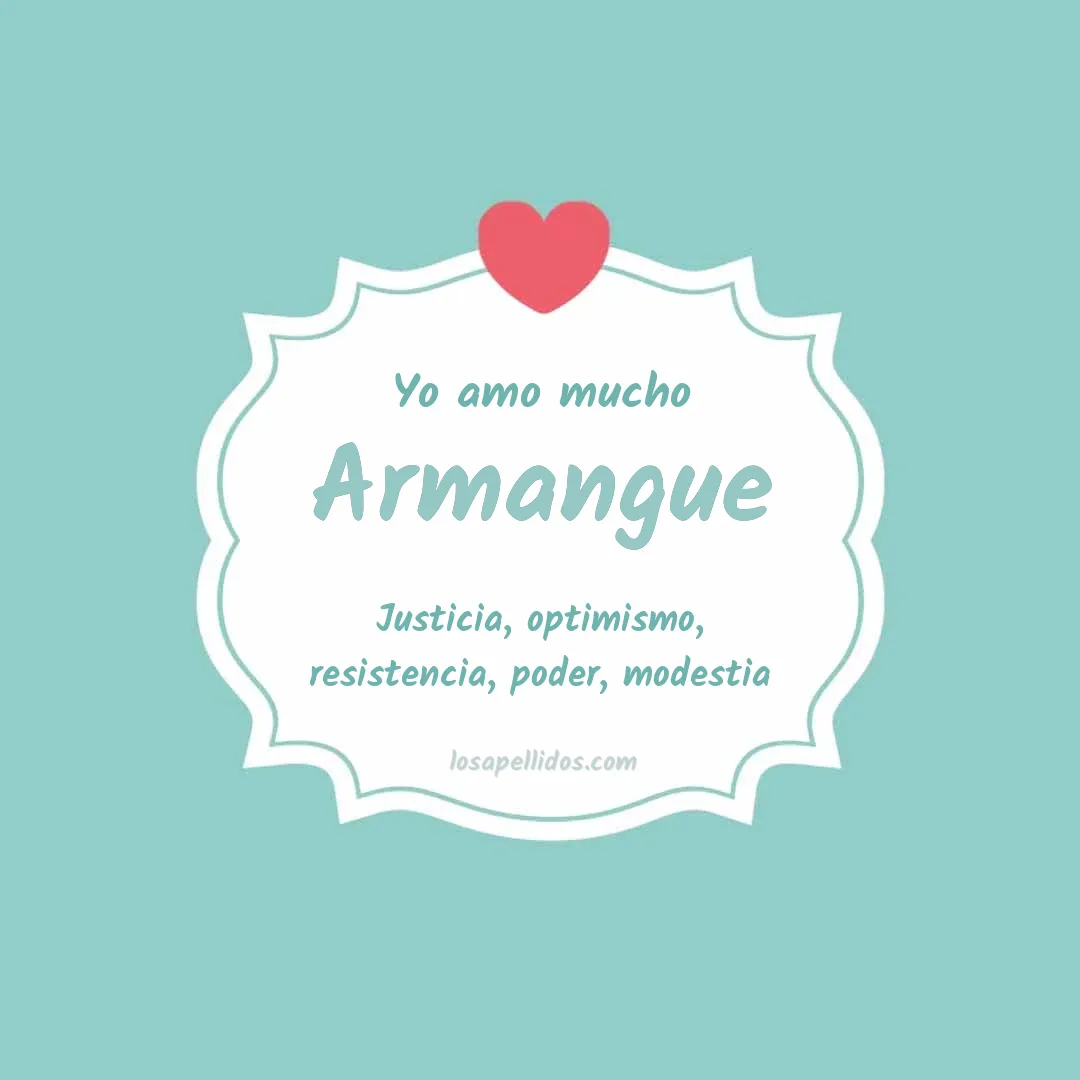 Yo amo mucho Armangue