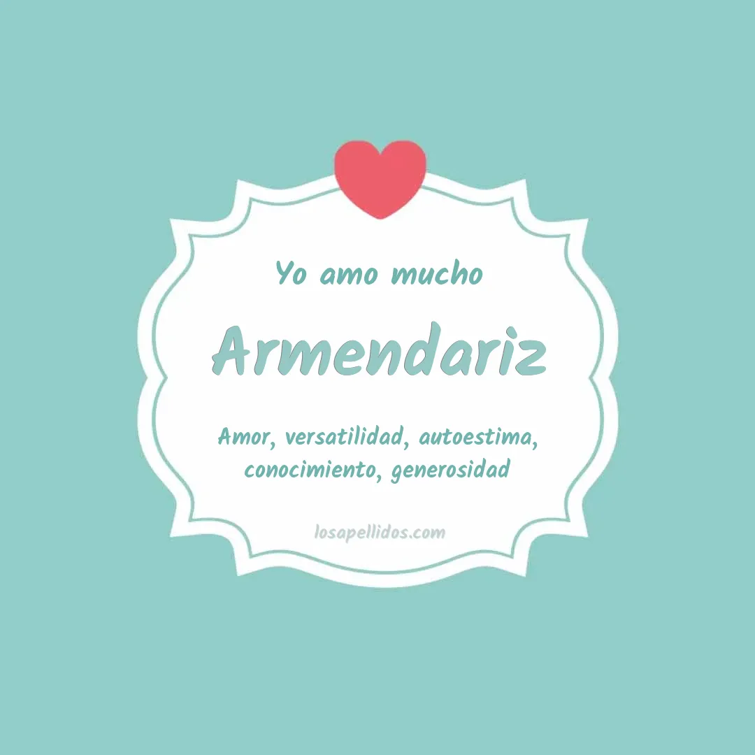Yo amo mucho Armendáriz