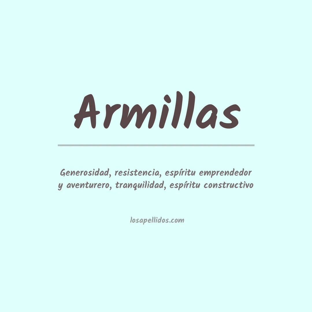 Apellido Armillas