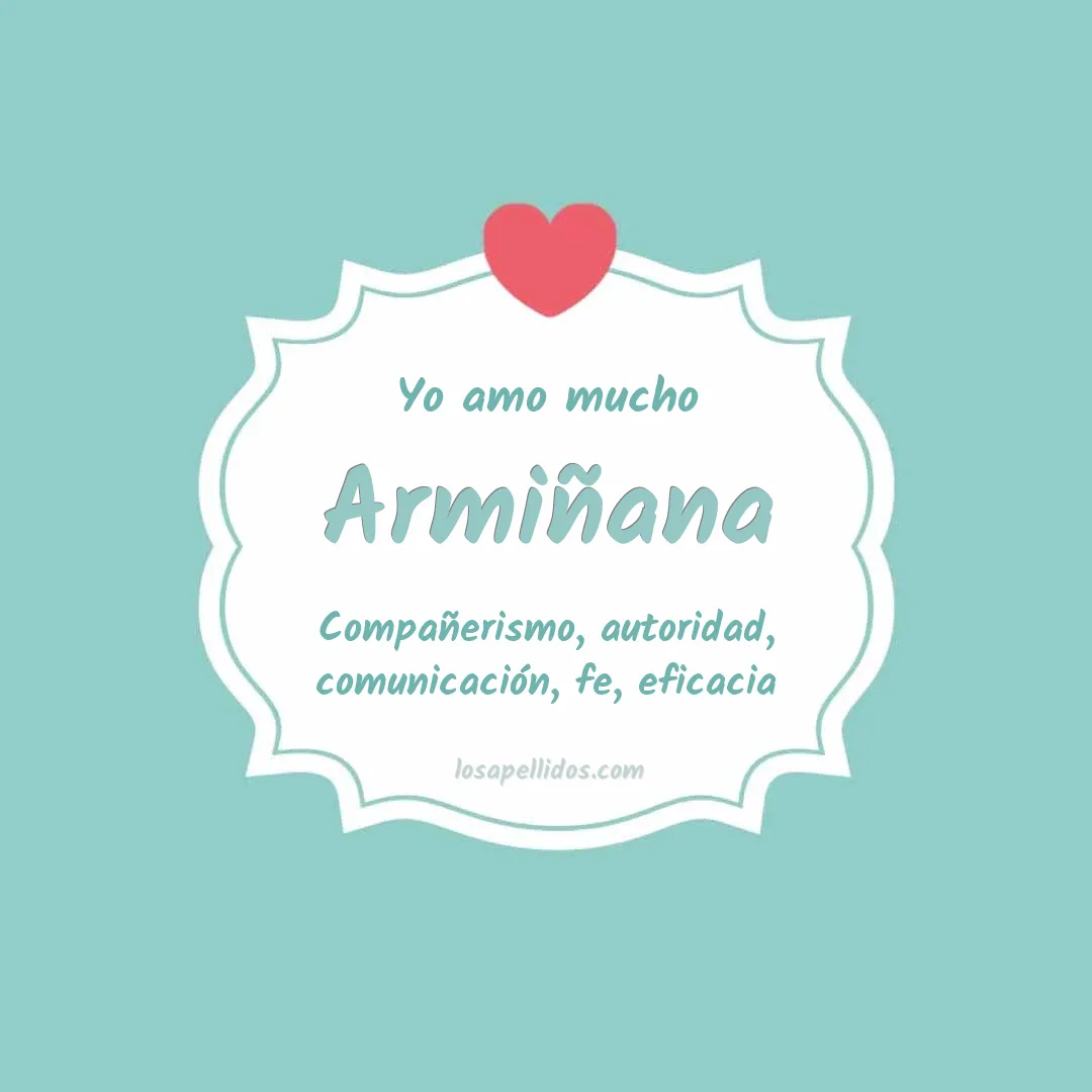 Yo amo mucho Armiñana
