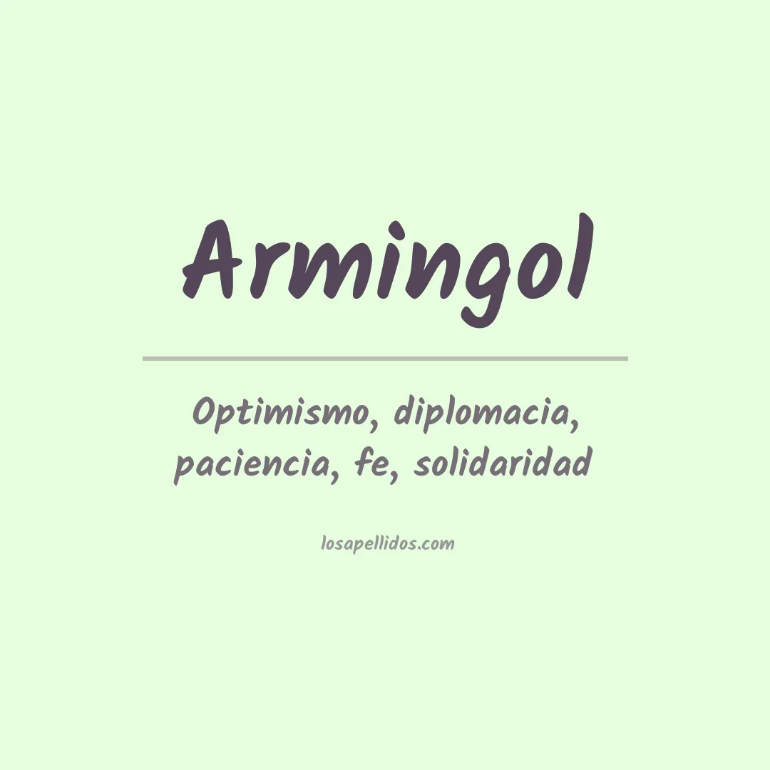Apellido Armingol
