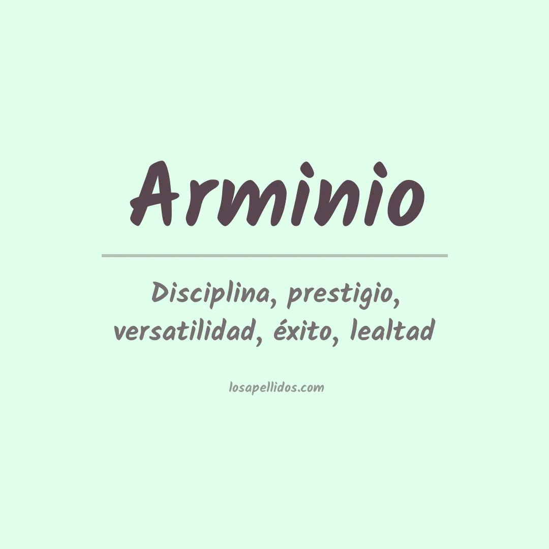 Apellido Arminio