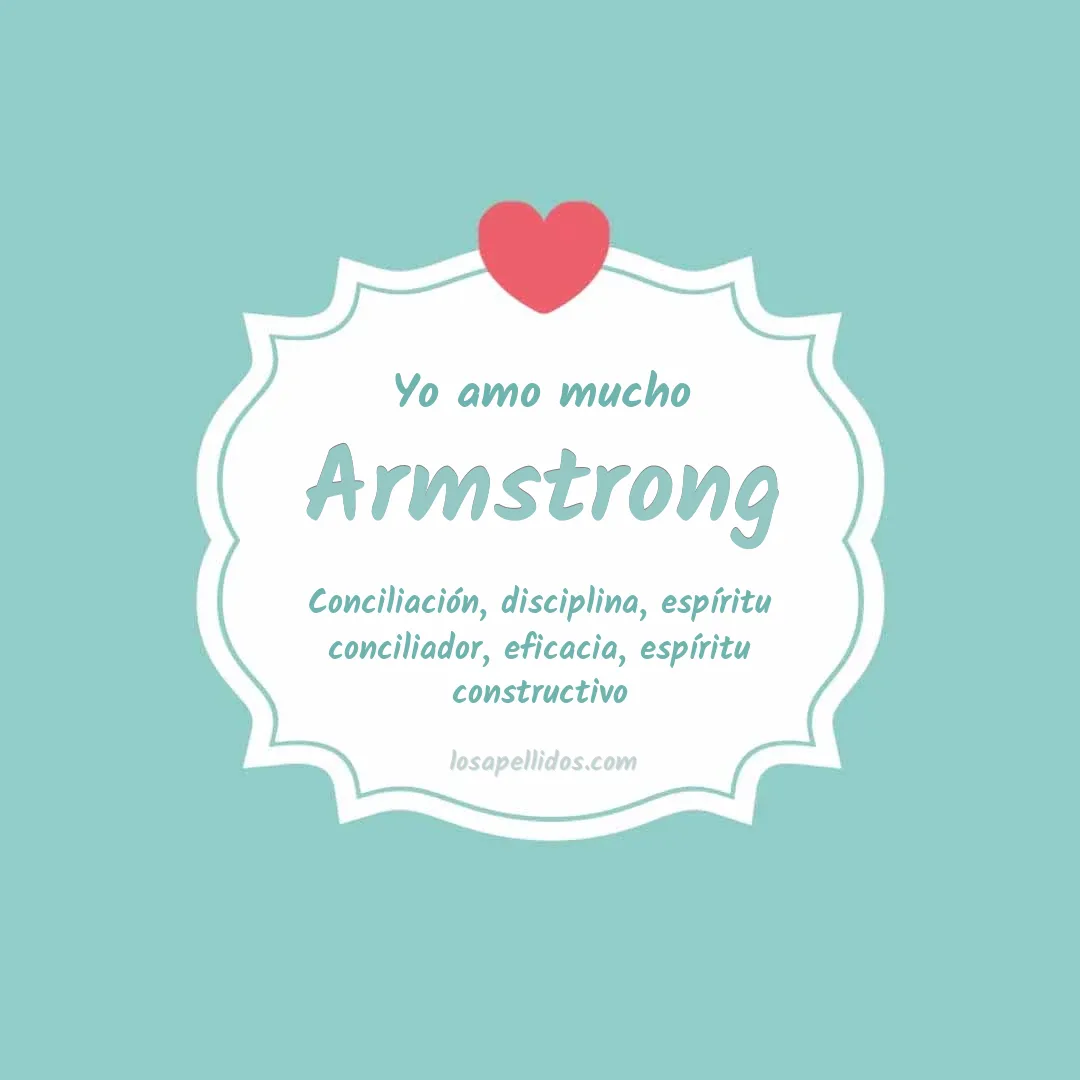 Yo amo mucho Armstrong