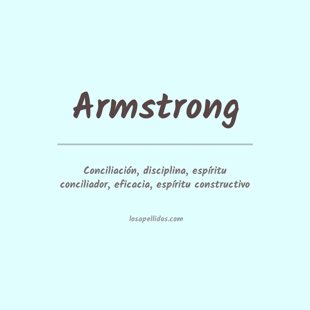 Apellido Armstrong