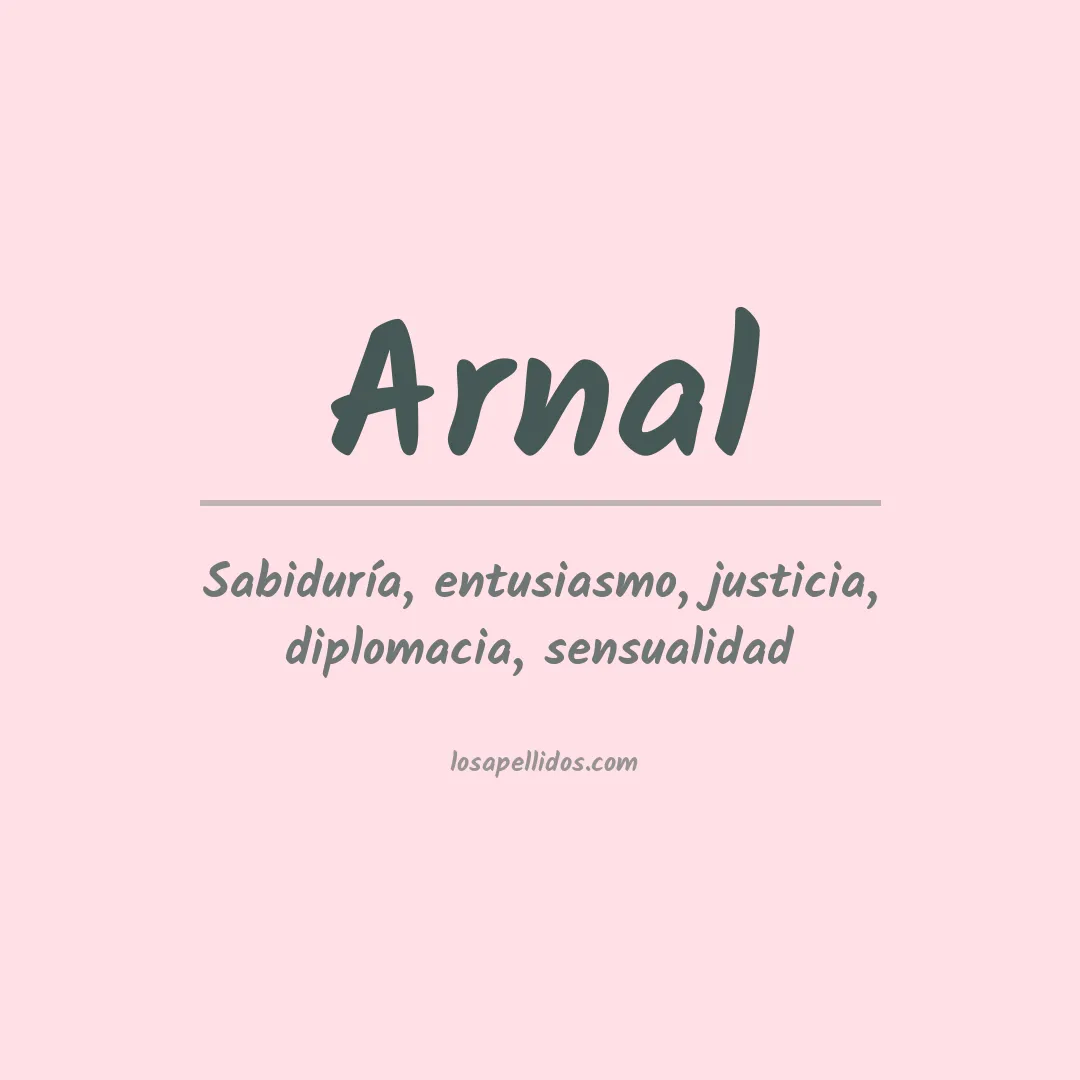 Apellido Arnal