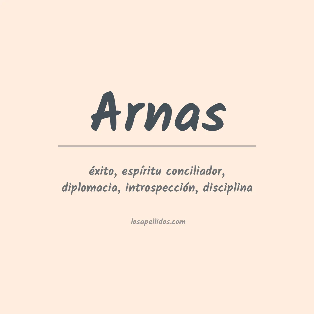 Apellido Arnas