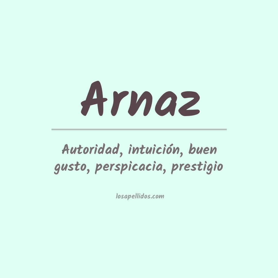 Apellido Arnaz