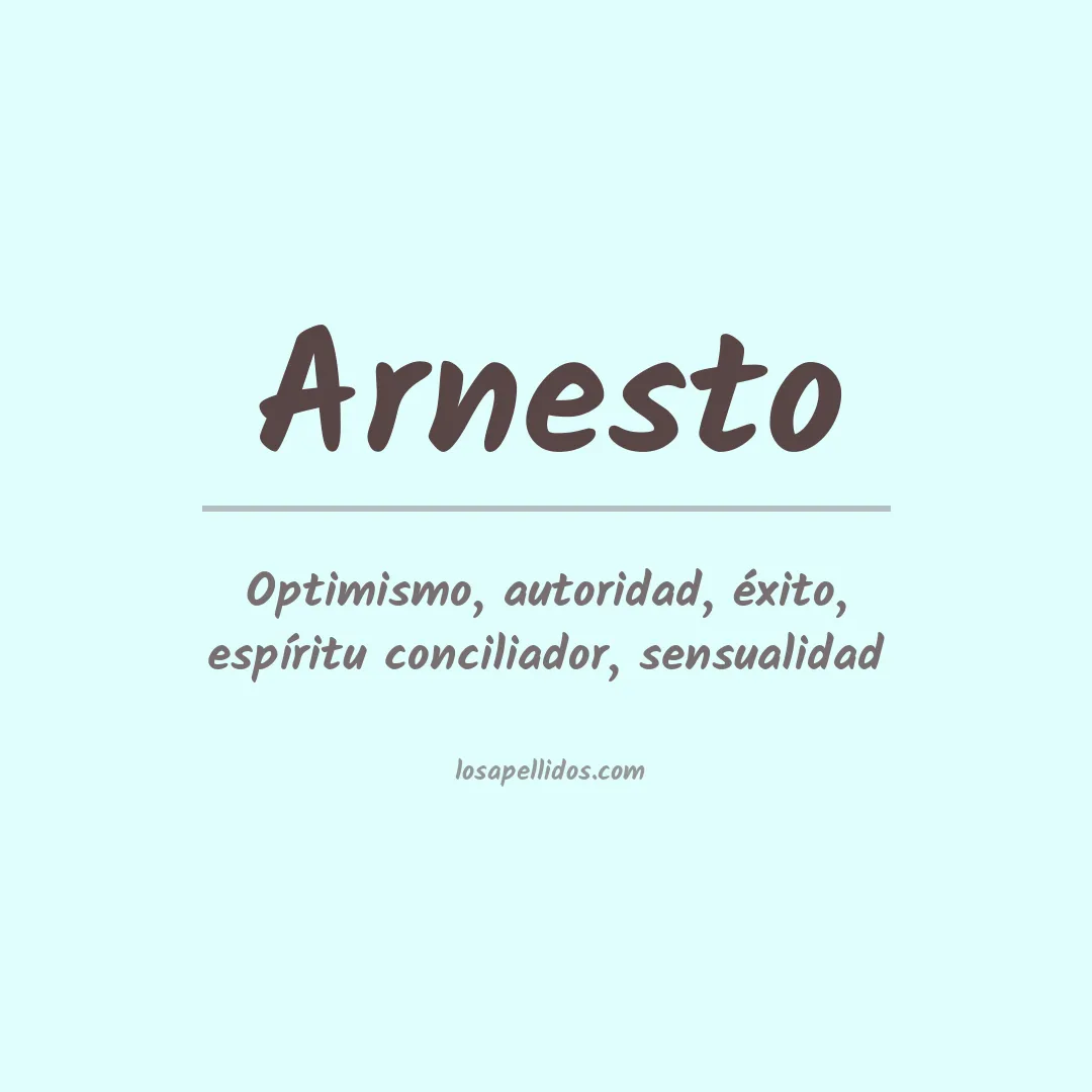 Apellido Arnesto