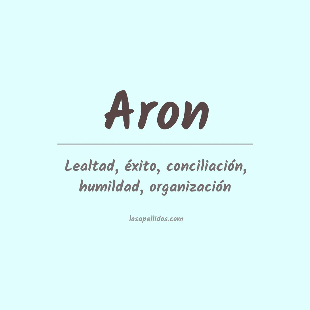 Apellido Aron