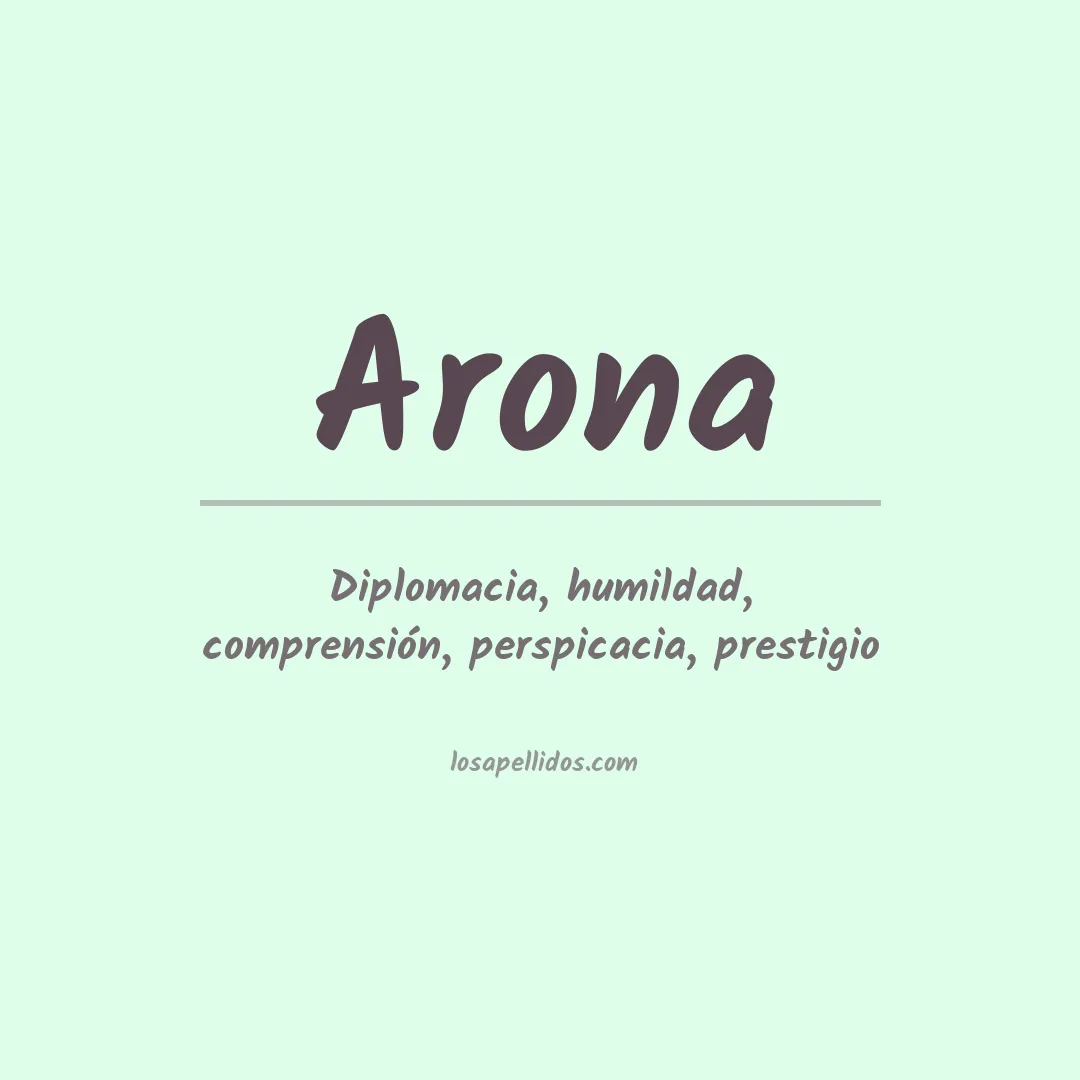 Apellido Arona