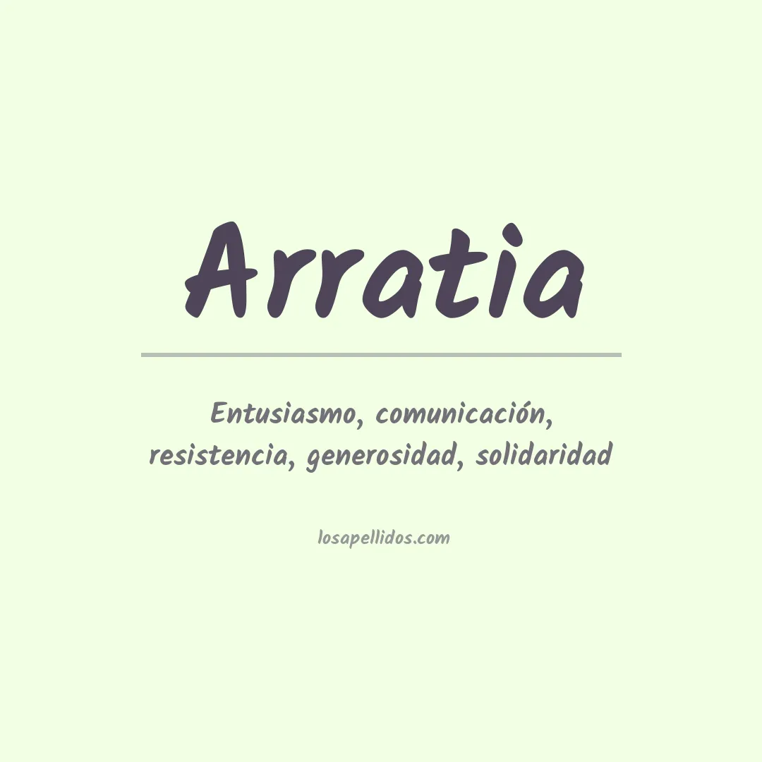 Apellido Arratia