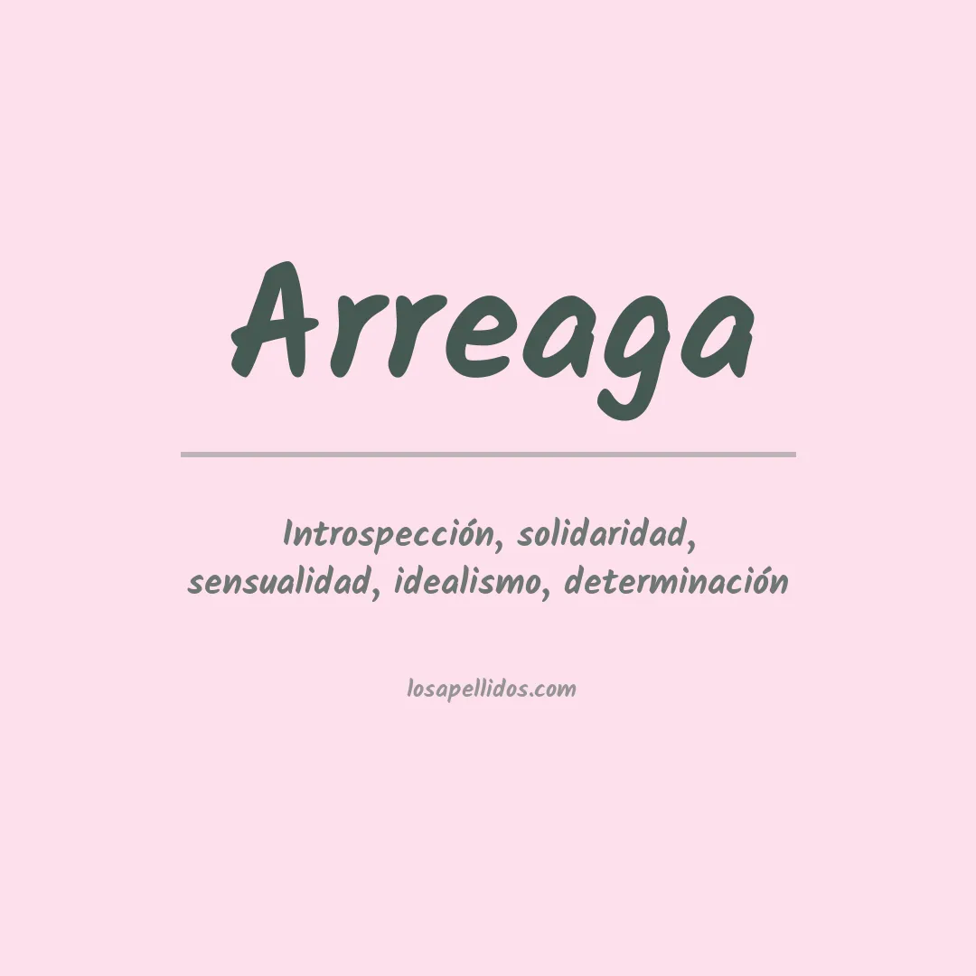 Apellido Arreaga
