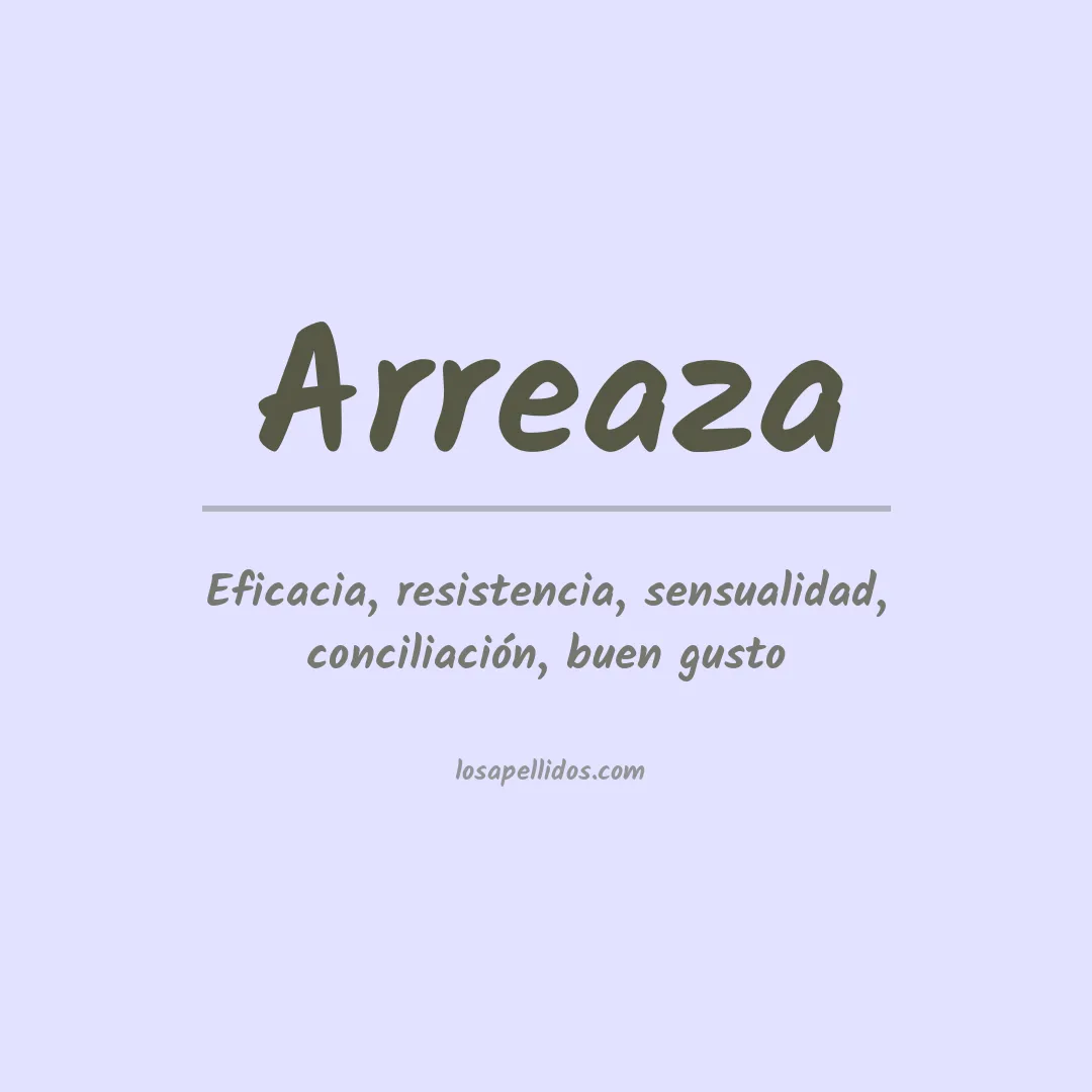 Apellido Arreaza