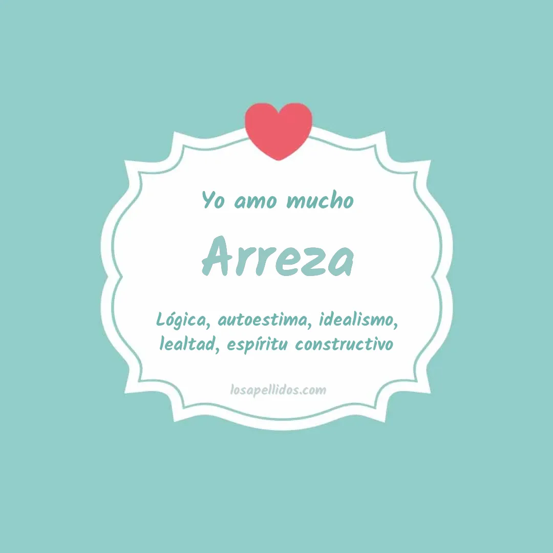 Yo amo mucho Arreza