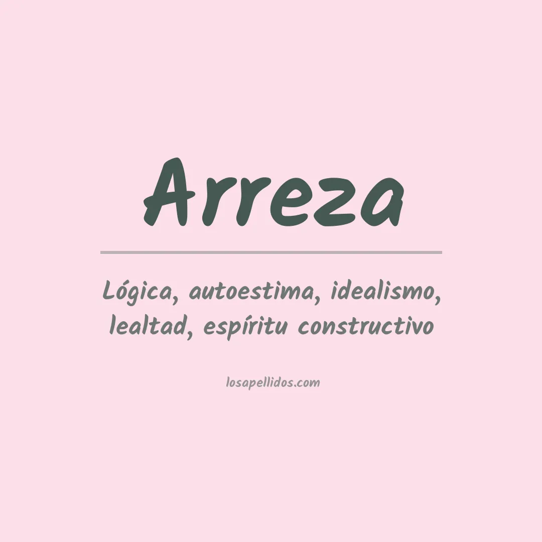 Apellido Arreza