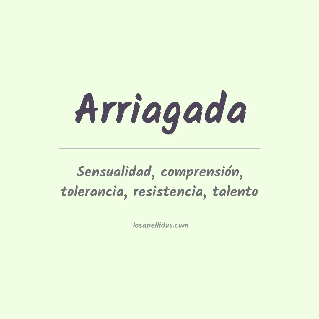 Apellido Arriagada