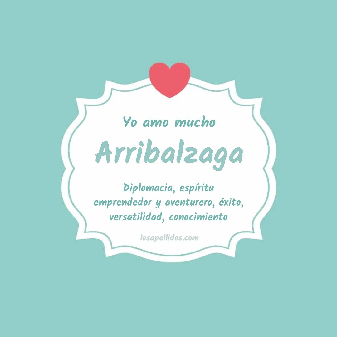 Yo amo mucho Arribalzaga