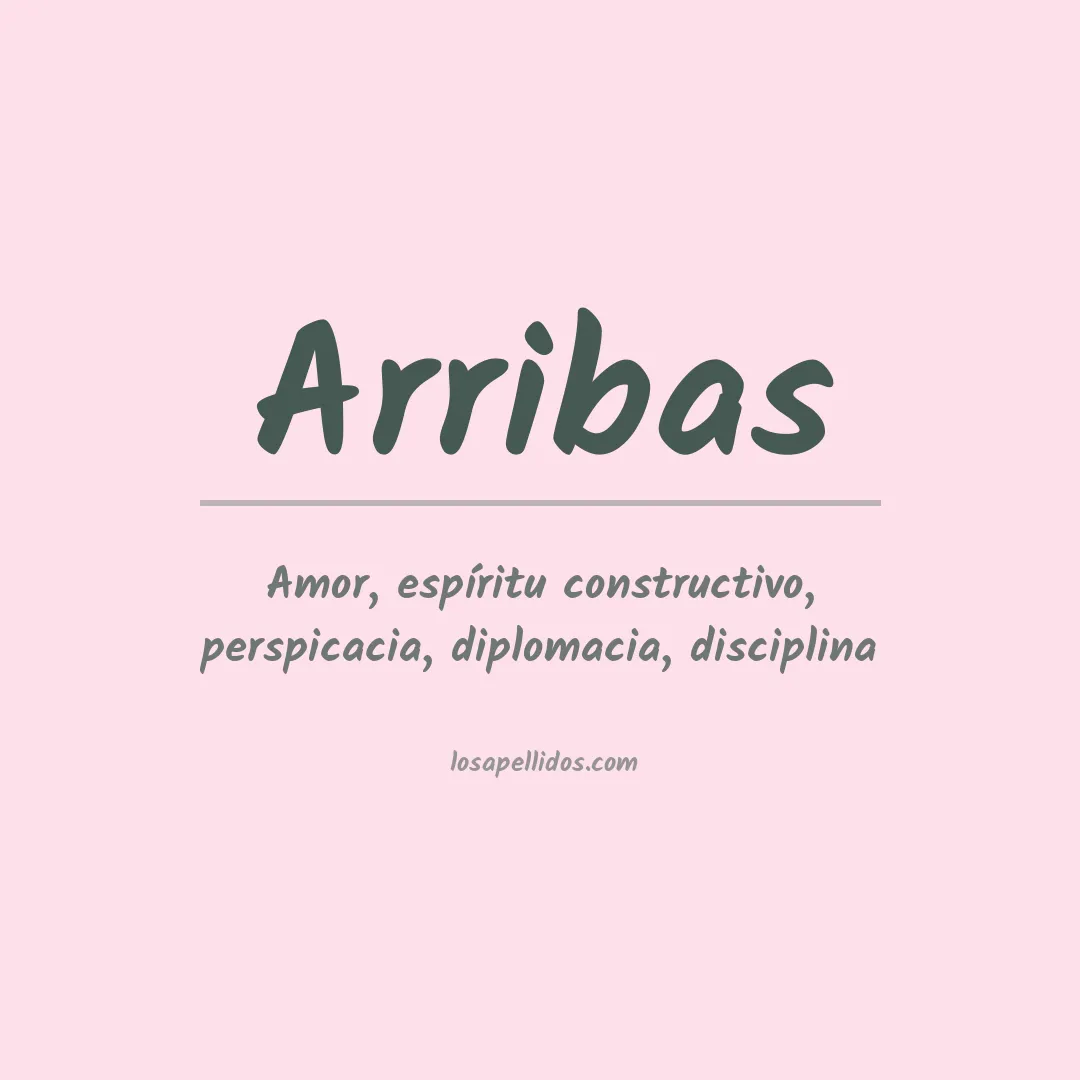 Apellido Arribas