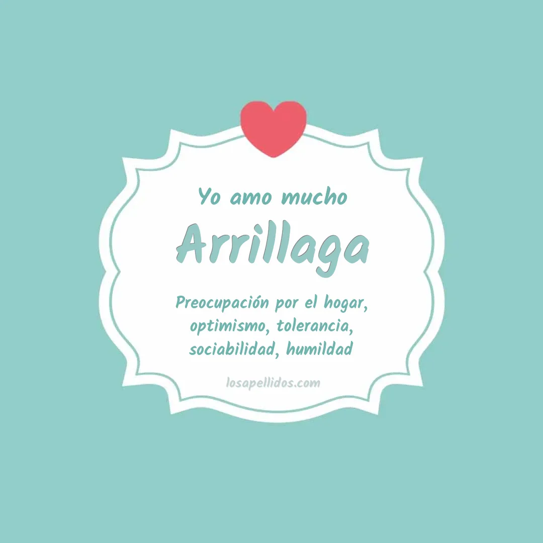 Yo amo mucho Arrillaga
