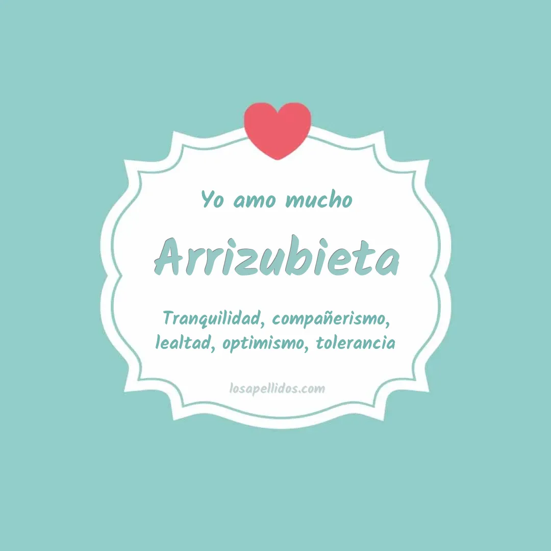 Yo amo mucho Arrizubieta