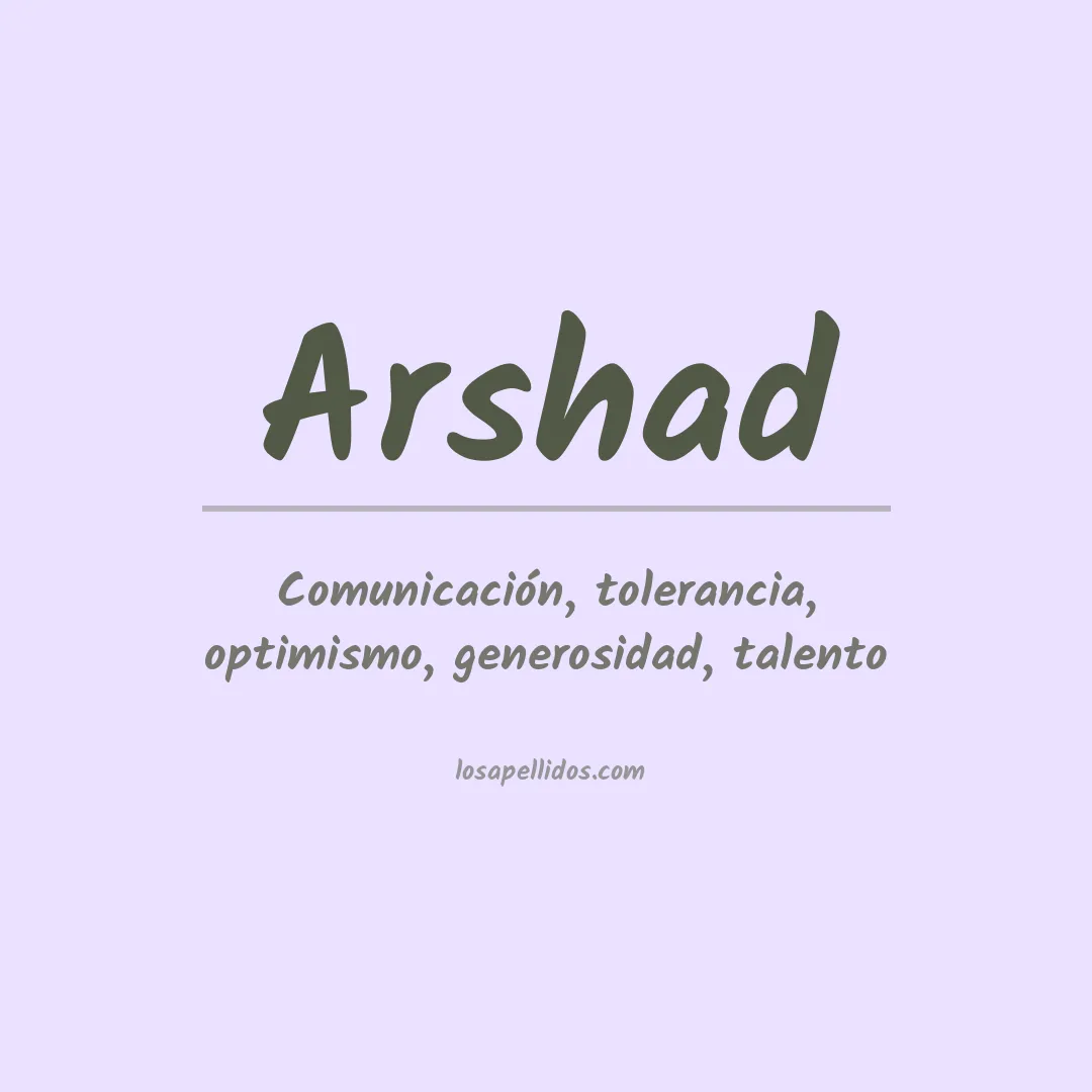 Apellido Arshad
