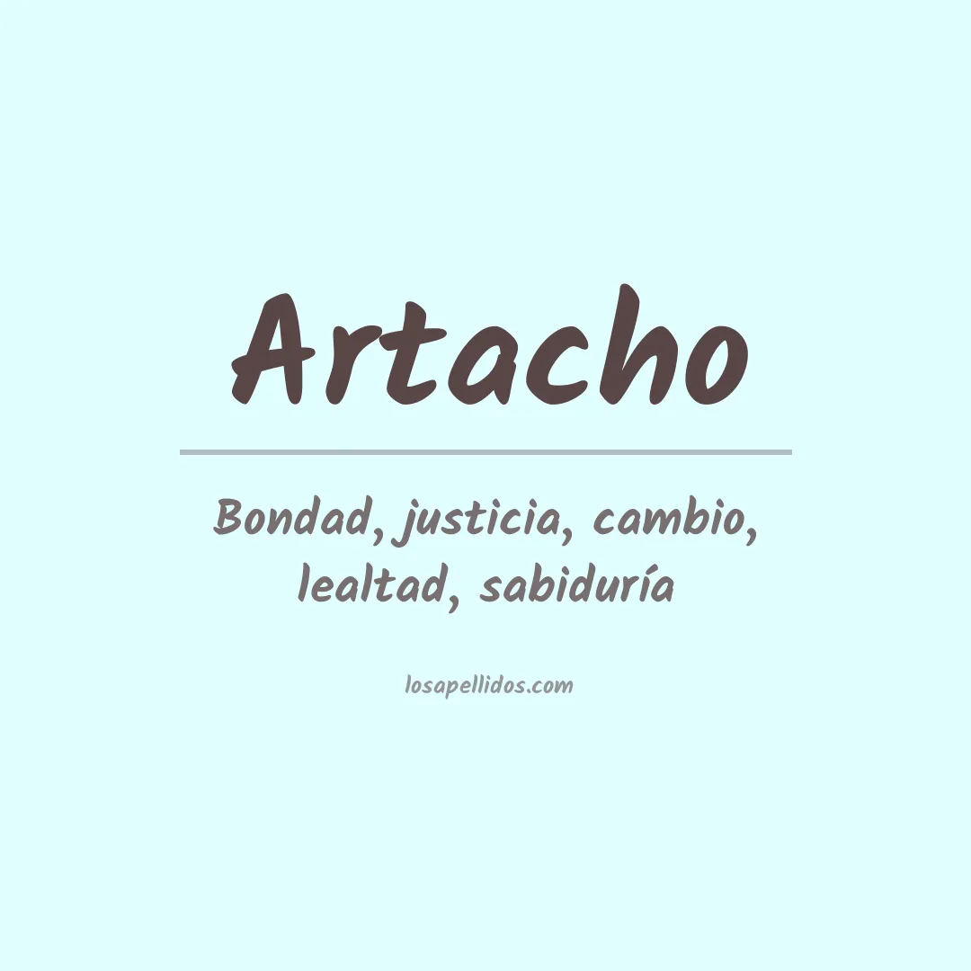 Apellido Artacho