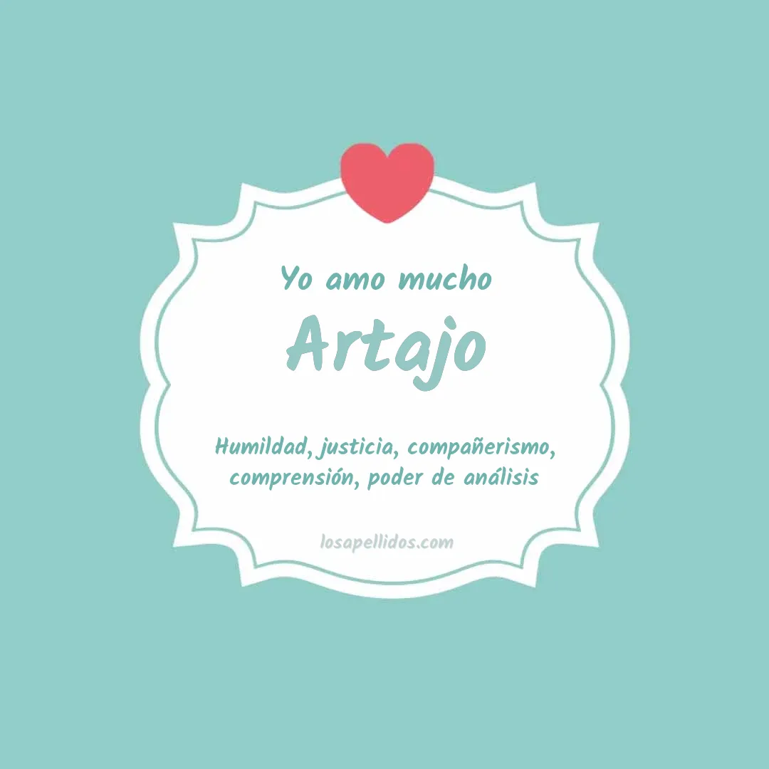 Yo amo mucho Artajo
