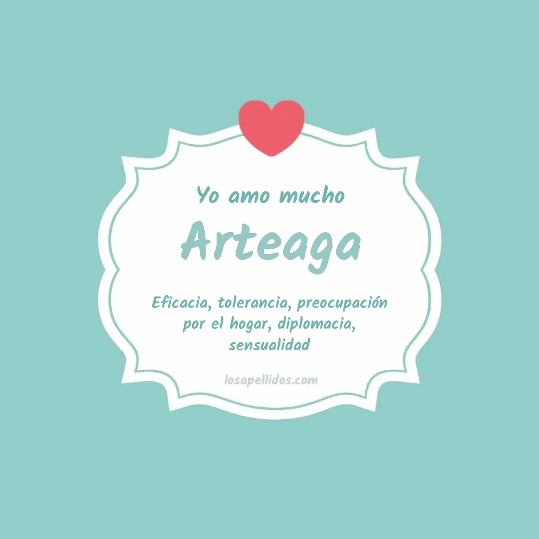 Yo amo mucho Arteaga