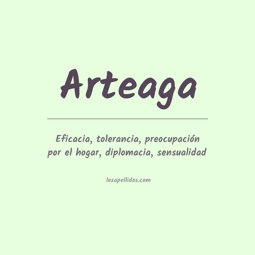 Apellido Arteaga