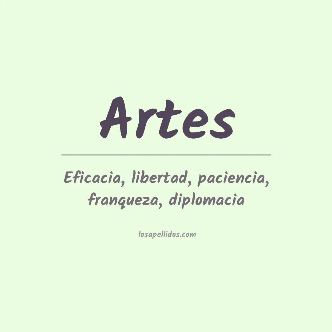 Apellido Artes