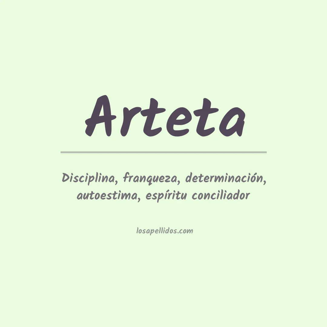 Apellido Arteta