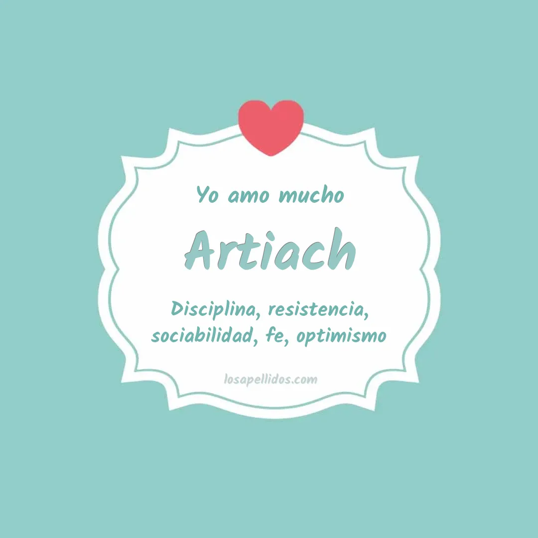 Yo amo mucho Artiach