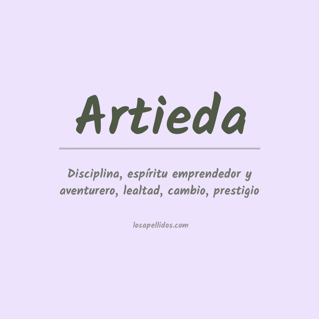 Apellido Artieda