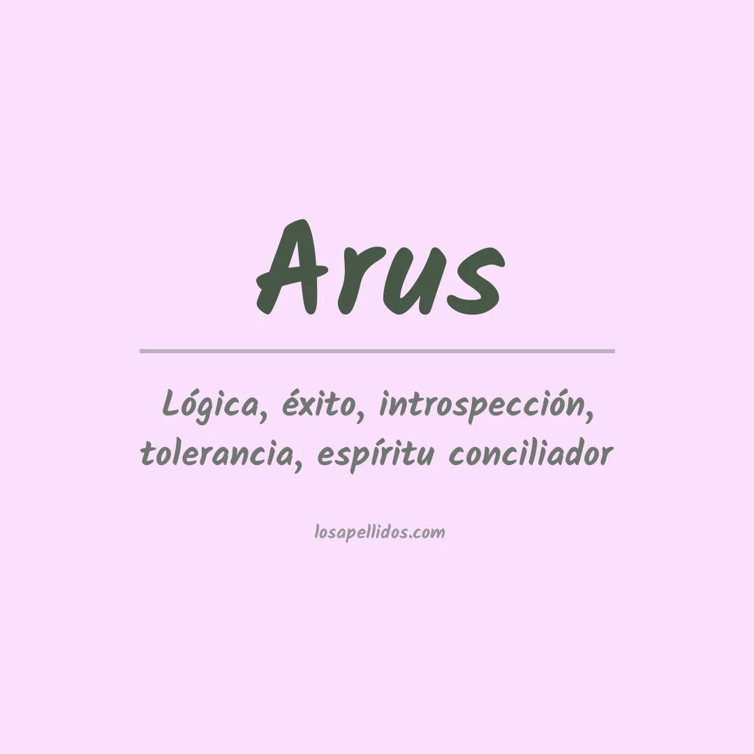 Apellido Arus