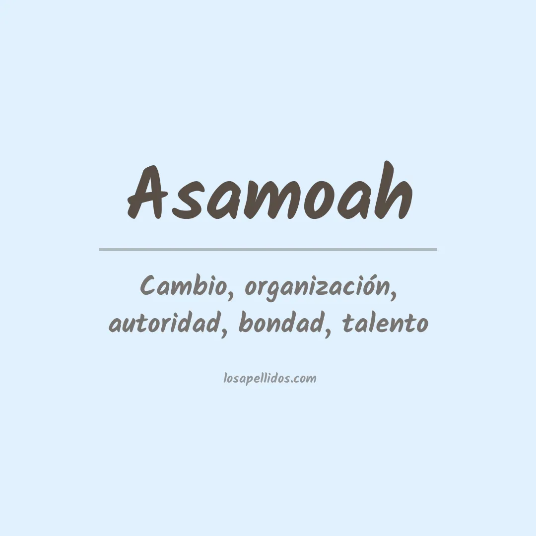 Apellido Asamoah