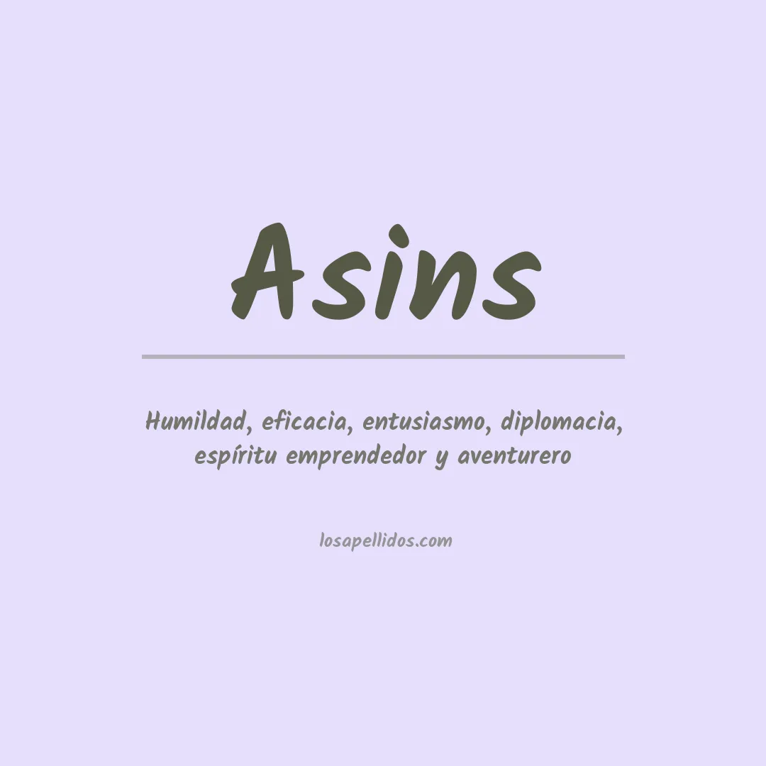 Apellido Asins