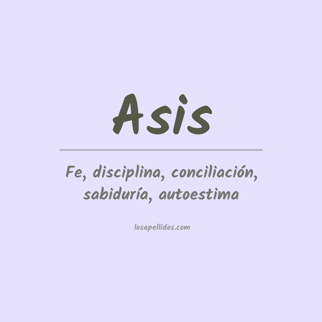 Apellido Asis