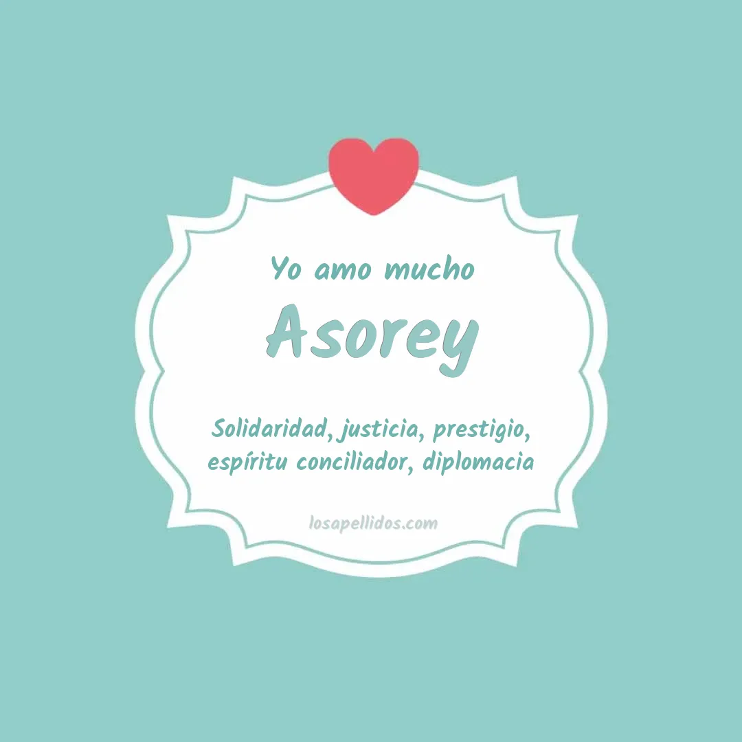 Yo amo mucho Asorey