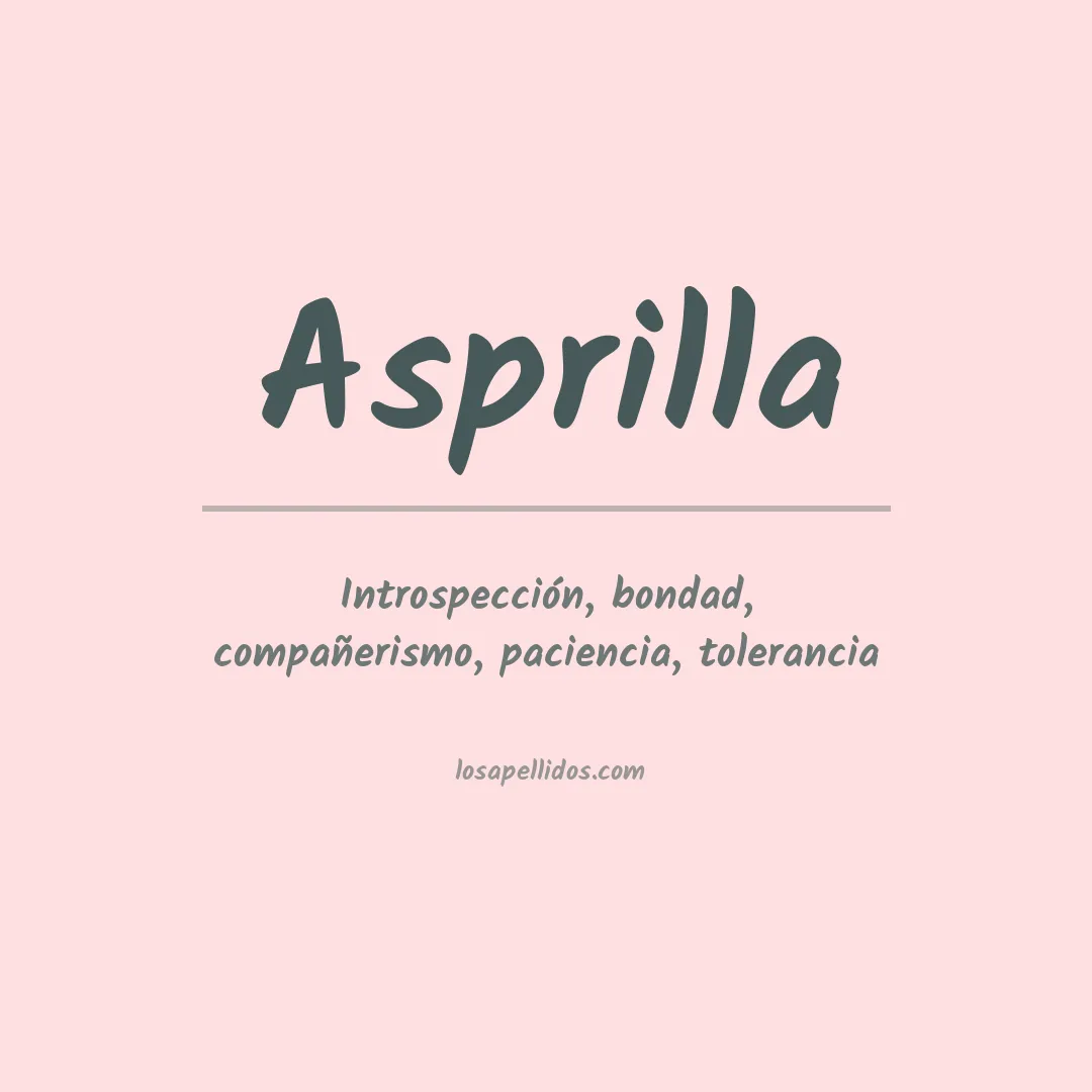 Apellido Asprilla