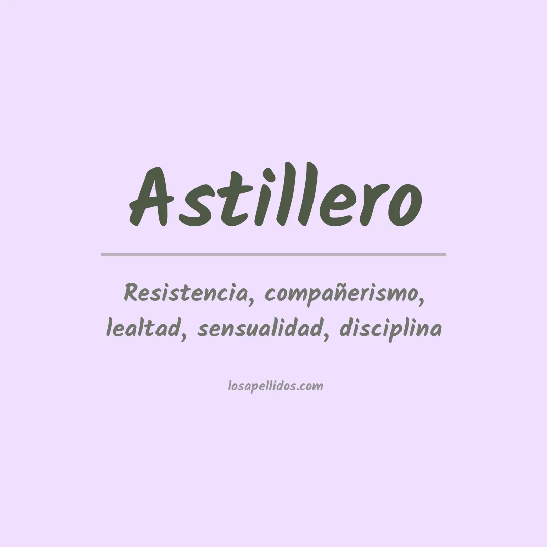 Apellido Astillero